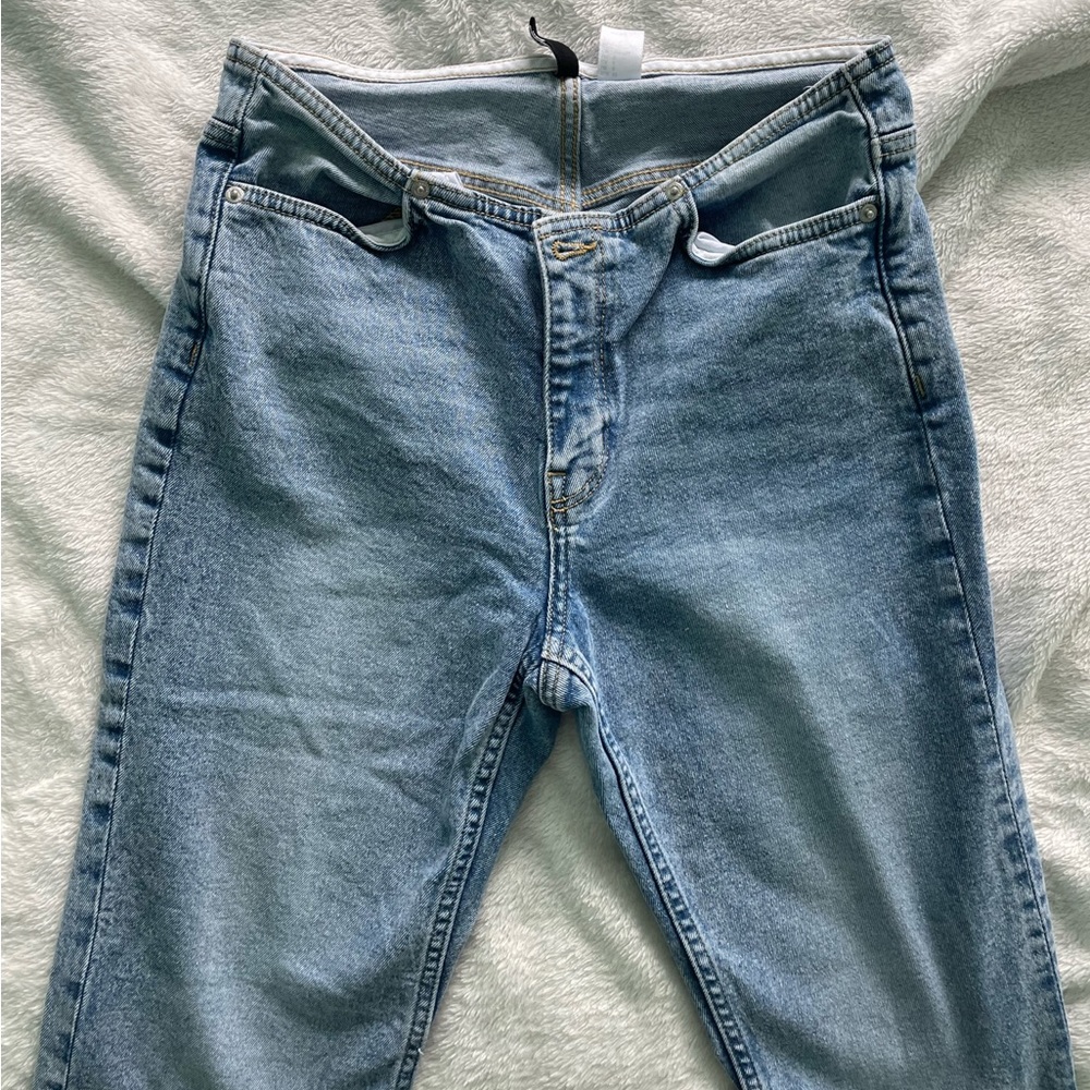 Low Rise Flare Jeans